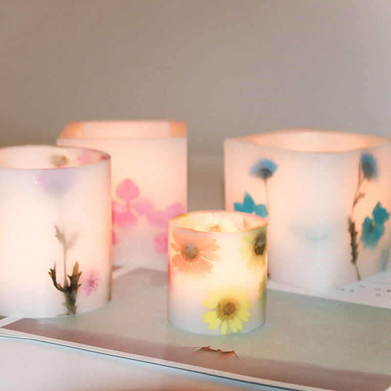 Candle Making Vessels - Rüzgar geçirmez Balmumu Fincan Akrilik Kalıp