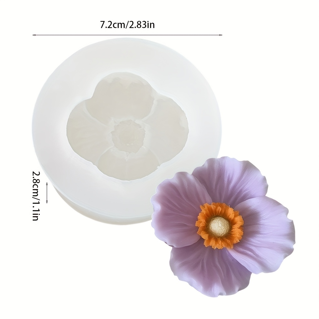 Çiçek Silikon Mum Kalıbı, Sabu - Candle Making Vessels incelemesi ve fiyatı
