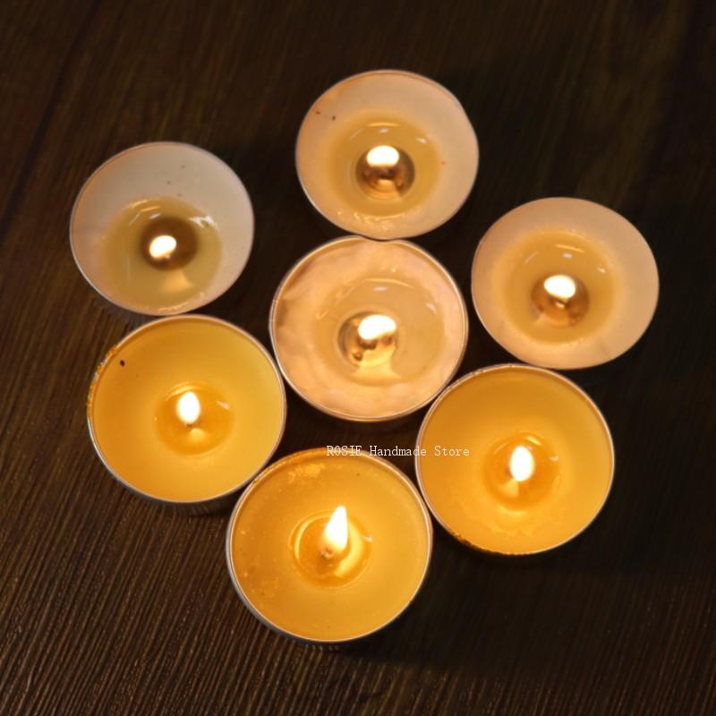 Boş çay balmumu dairesel alümi - Candle Making Vessels incelemesi ve fiyatı