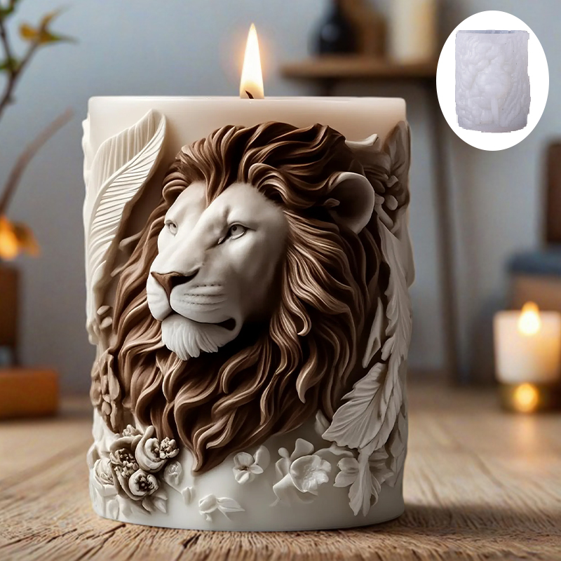 3D Aslan Rölyef Mum Kalıbı - İ - Candle Making Thermometer incelemesi ve fiyatı