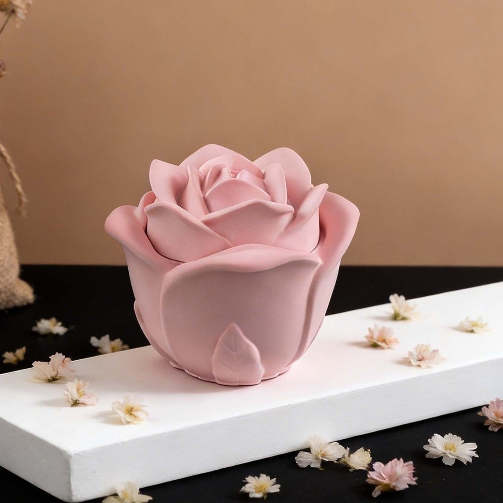 Mum Kabı Silikon Gül Çiçek Kal - Candle Making Vessels incelemesi ve fiyatı
