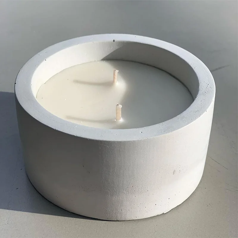 3 boyutları Yuvarlak Çimento B - Candle Making Vessels incelemesi ve fiyatı