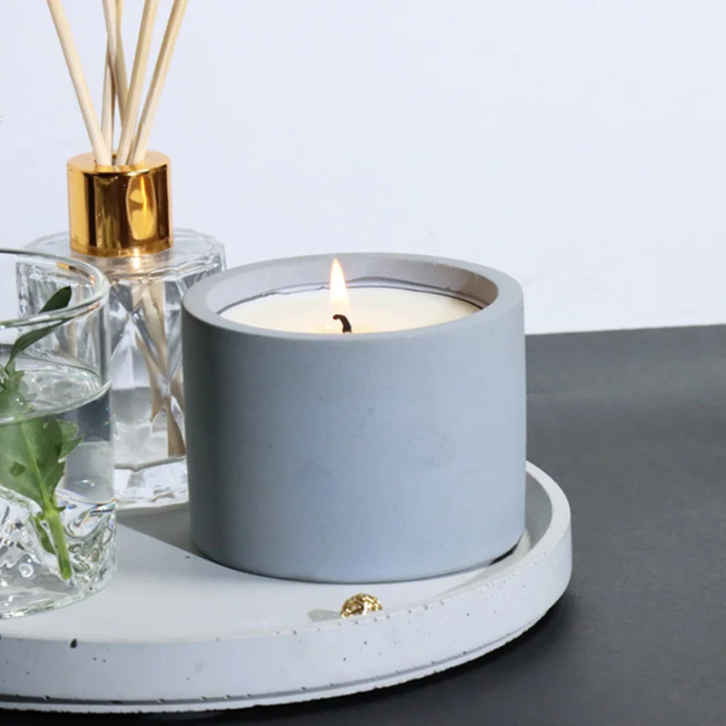 3 boyutları Yuvarlak Çimento B - Candle Making Vessels incelemesi ve fiyatı